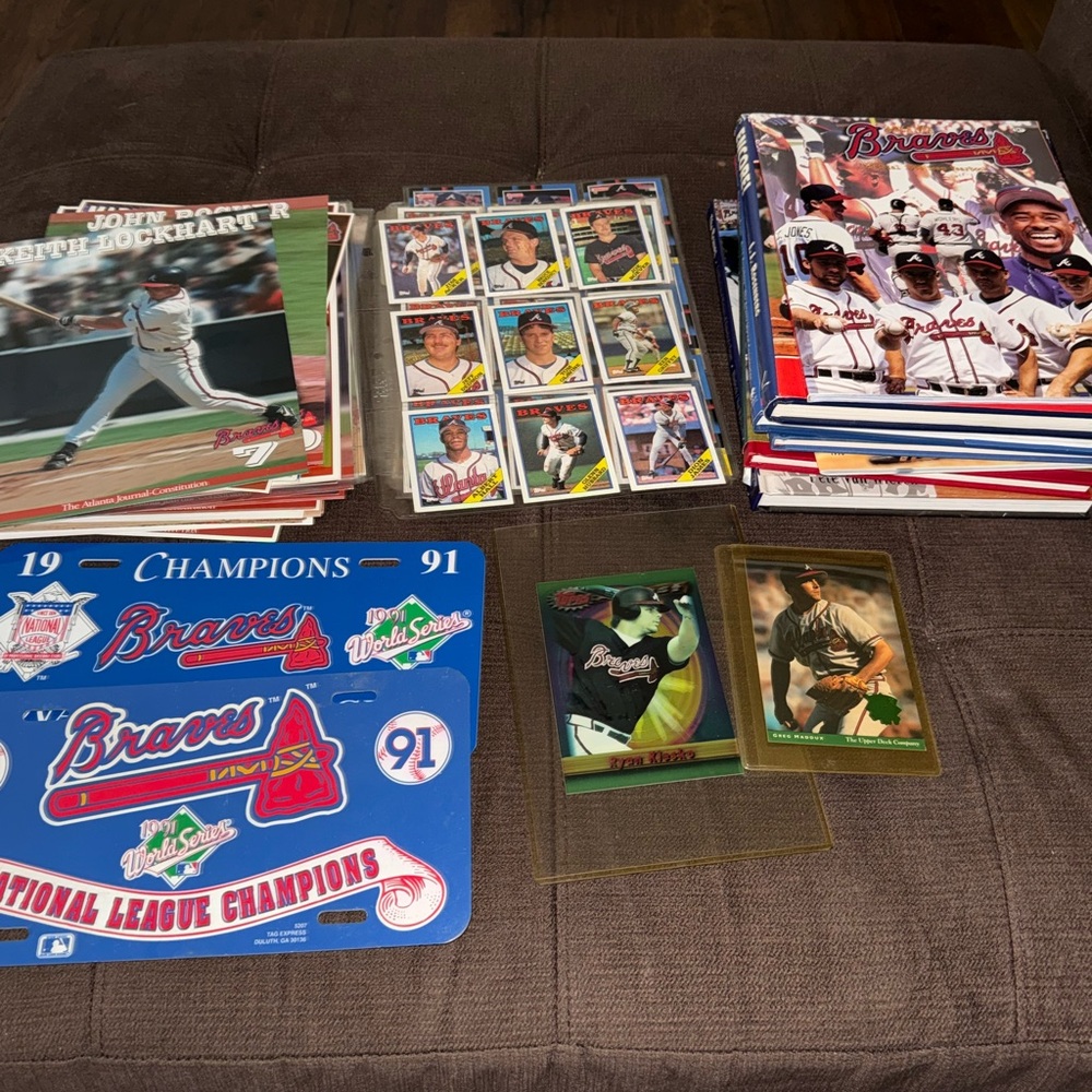 Braves Baseball Memorabilia Collection